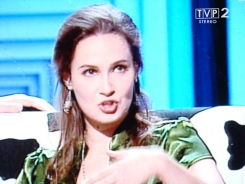 Elena Egorova w talk show Europa da sie lubic